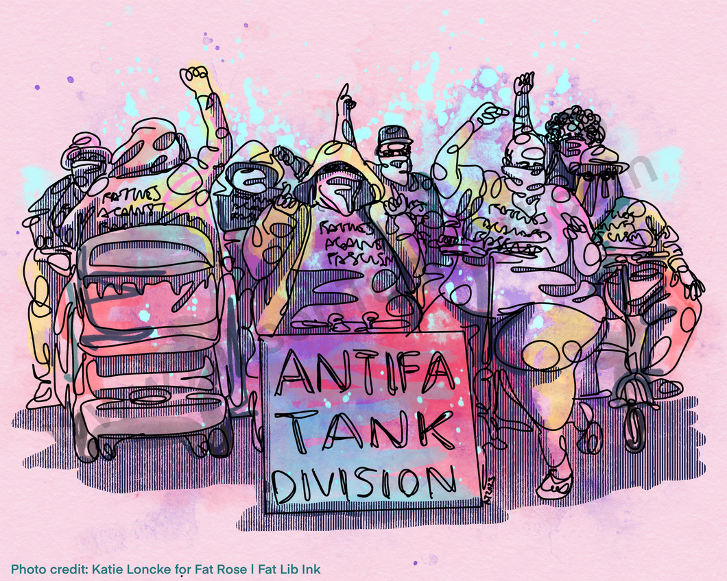 Antifa Tank Division - Print