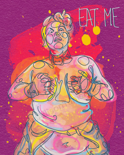 Eat Me - Print